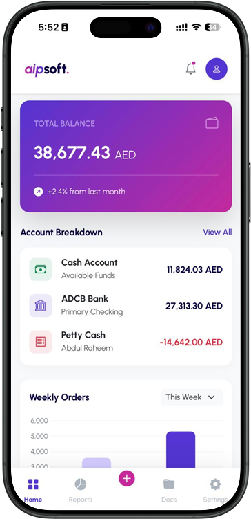 لوحة تحكم الهاتف المحمول